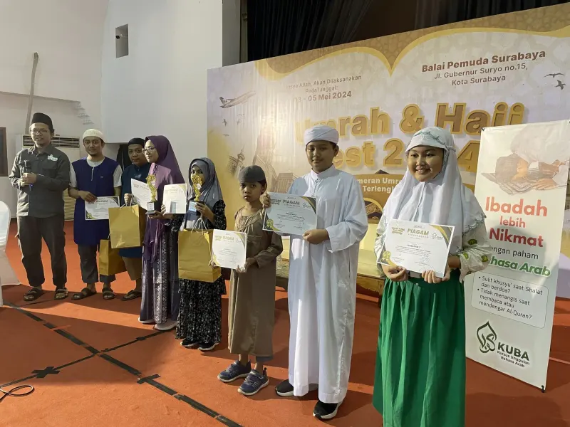 Apresiasi peserta di Umrah & Haji Fest 2024 Surabaya